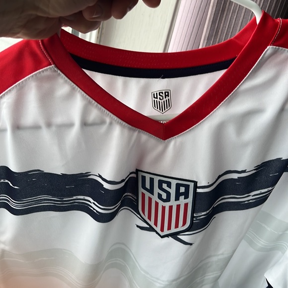 MENS LARGE OFFICIAL USA SOCCER FEDERATION JERSEY MINT W TAGS - Picture 8 of 8